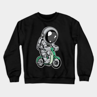 Astronaut Classic Motorbike Crewneck Sweatshirt